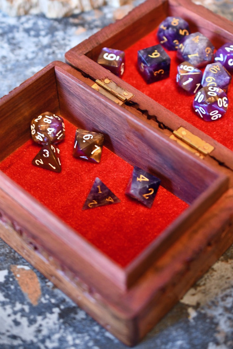 Botanicus - Handmade Dice and Accessory Box
