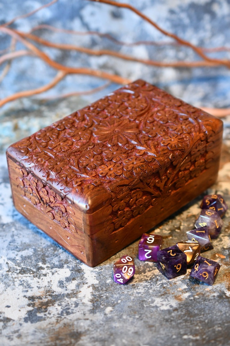 Botanicus - Handmade Dice and Accessory Box