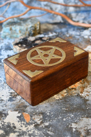Box of Spells - Handmade Dice and Accessory Box
