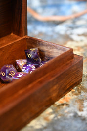 Box of Spells - Handmade Dice and Accessory Box