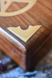 Box of Spells - Handmade Dice and Accessory Box