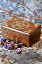 Box of Spells - Handmade Dice and Accessory Box