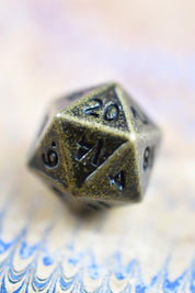 Bronze - Miniature Metal Dice Set