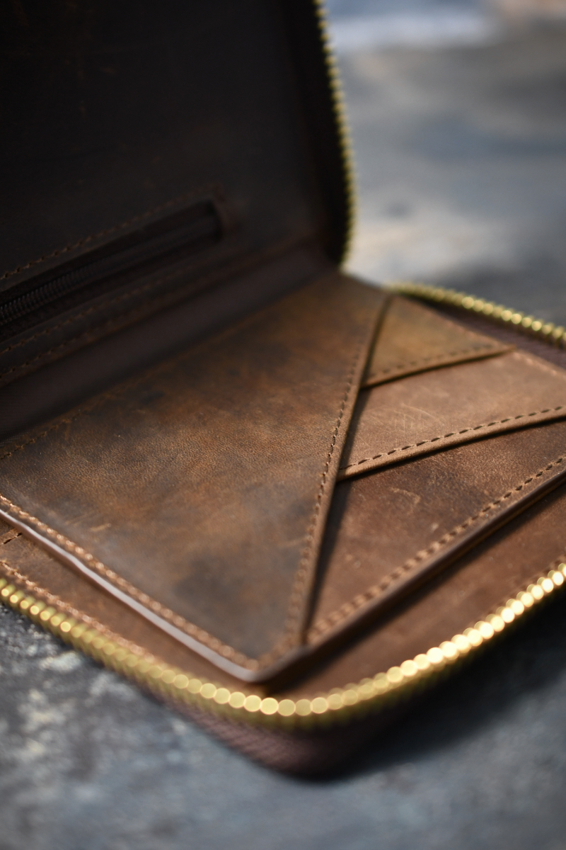 The World's Finest Wallet of Holding - Dagger & Dice Brown