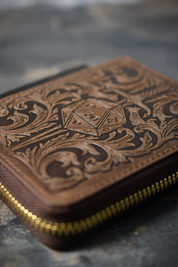The World's Finest Wallet of Holding - Dagger & Dice Brown