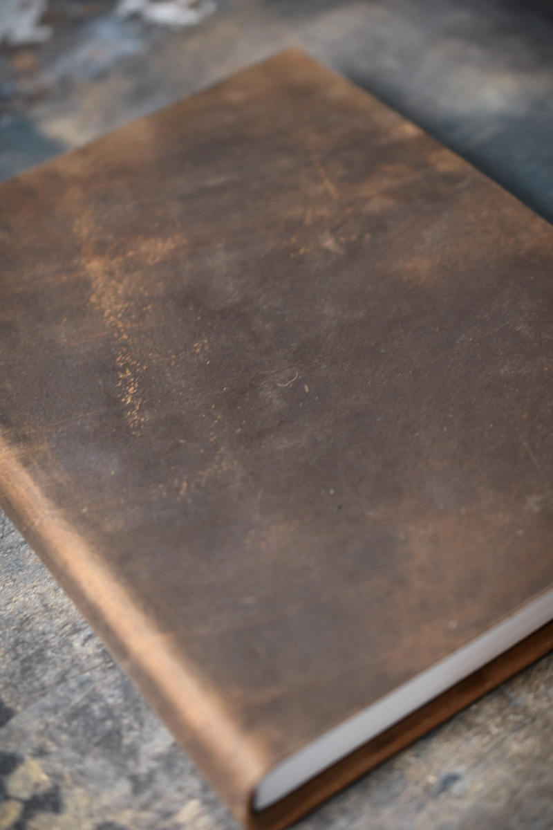 Leather Campaign Journal - Classic Brown