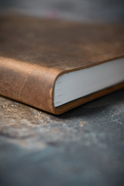 Leather Campaign Journal - Classic Brown