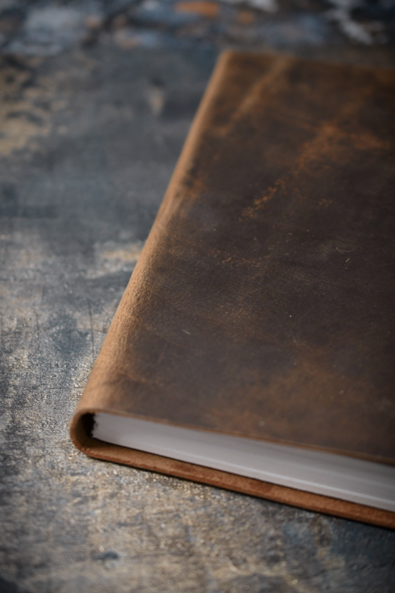 Leather Campaign Journal - Classic Brown