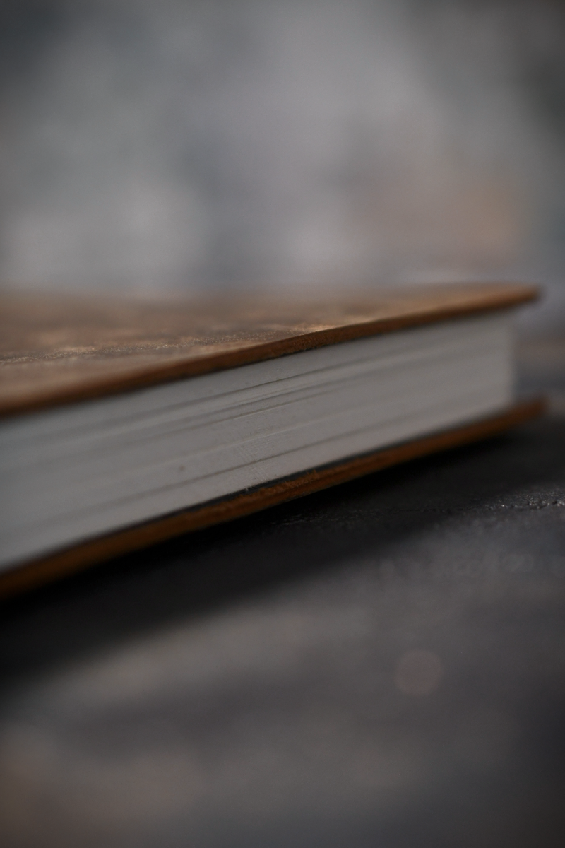 Leather Campaign Journal - Classic Brown