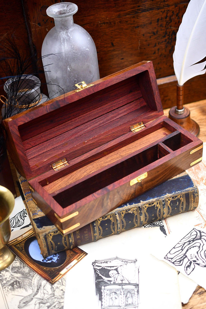 Captain's Chest - Handmade Dice and Accessory Box