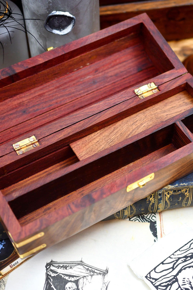 Captain's Chest - Handmade Dice and Accessory Box