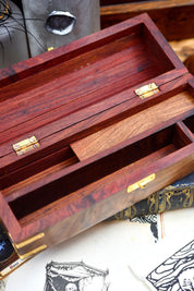 Captain's Chest - Handmade Dice and Accessory Box - CLEARANCE