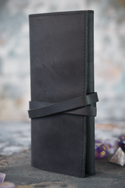 Fine Leather Case of Holding - Midnight Black