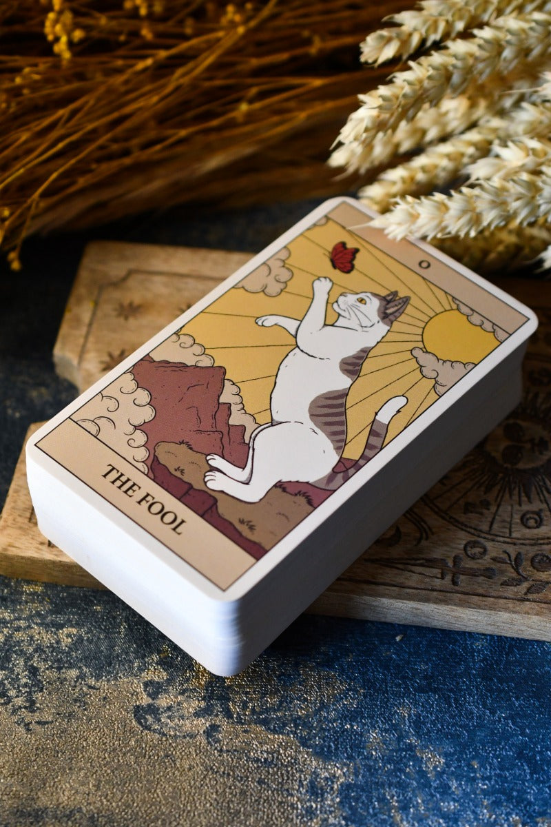 Cats Rule the Earth Tarot and Guidebook - For the Feline Obsessed