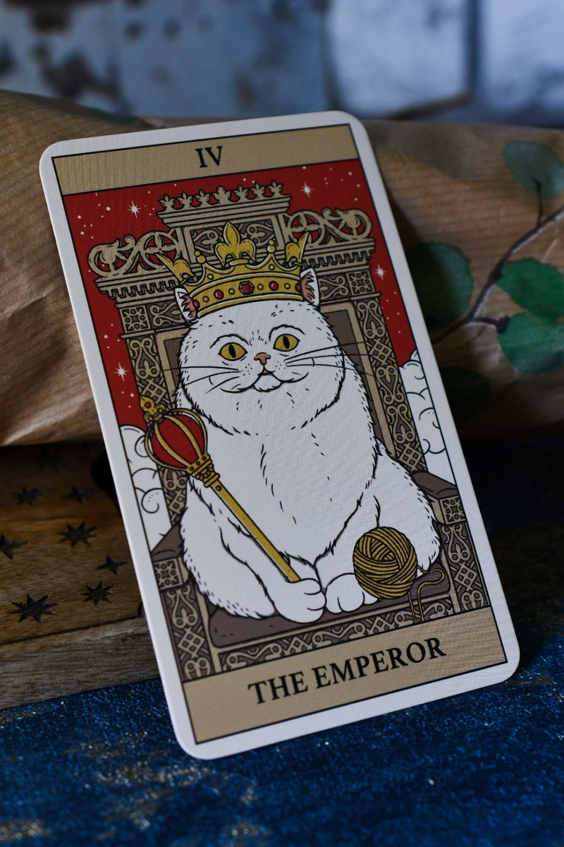 Cats Rule the Earth Tarot and Guidebook - For the Feline Obsessed