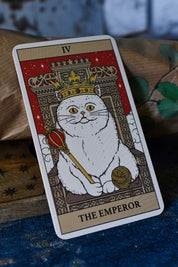 Cats Rule the Earth Tarot and Guidebook - For the Feline Obsessed