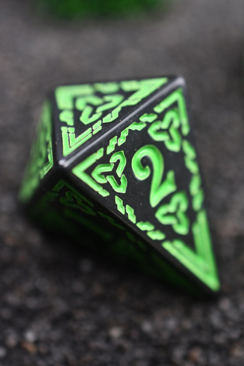 Celtic Shards - Acrylic Dice Set