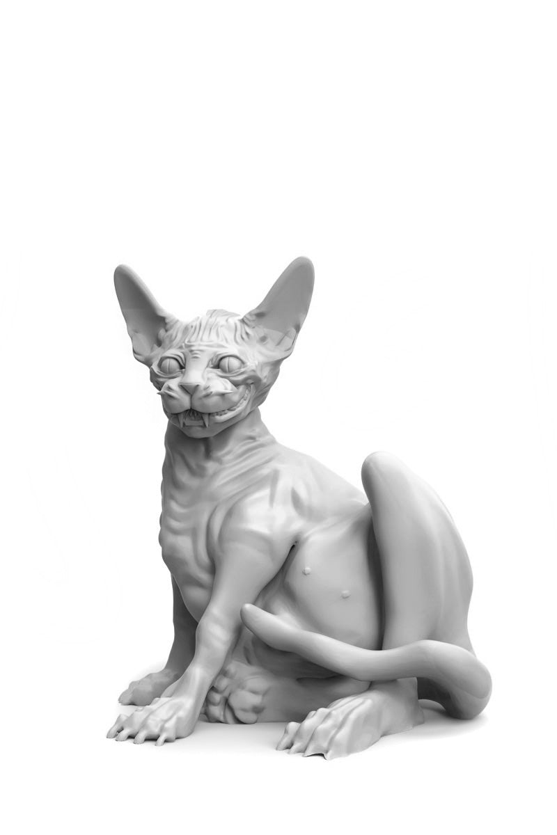 Cheshire Cat - 32mm Scale Digital Miniature