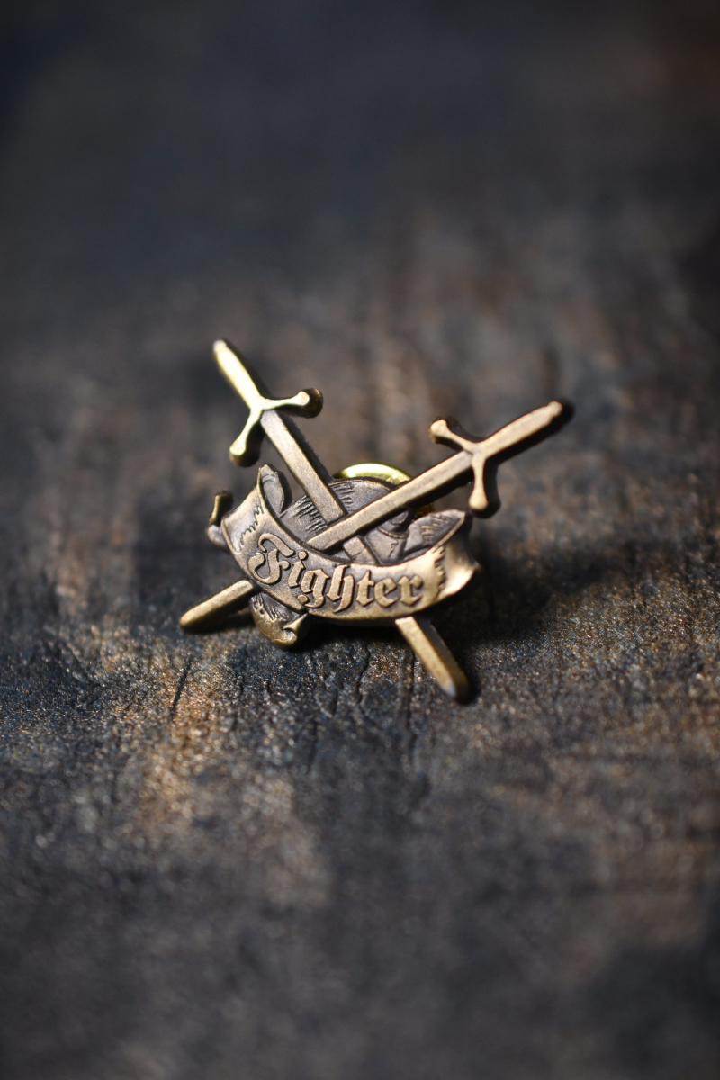 Fighter - Class Pin Badge