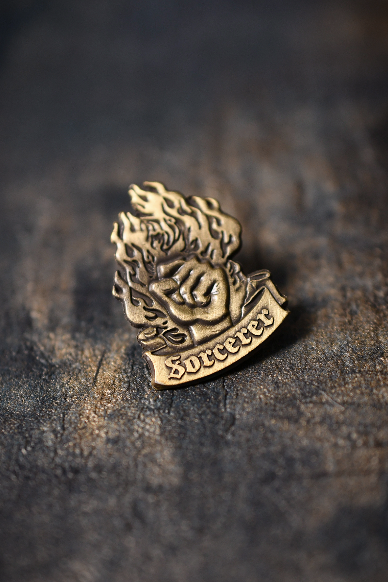 Sorcerer - Class Pin Badge