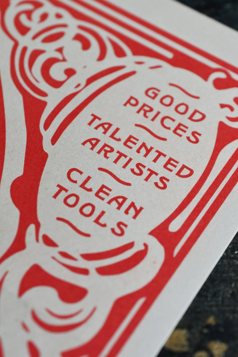 Clathermont's Tattoo Parlour - Sunless Sea Art Print