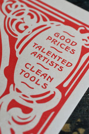 Clathermont's Tattoo Parlour - Sunless Sea Art Print