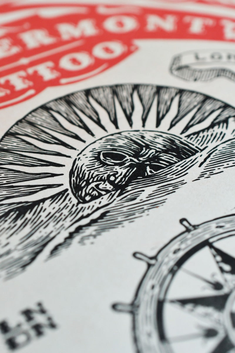 Clathermont's Tattoo Parlour - Sunless Sea Art Print