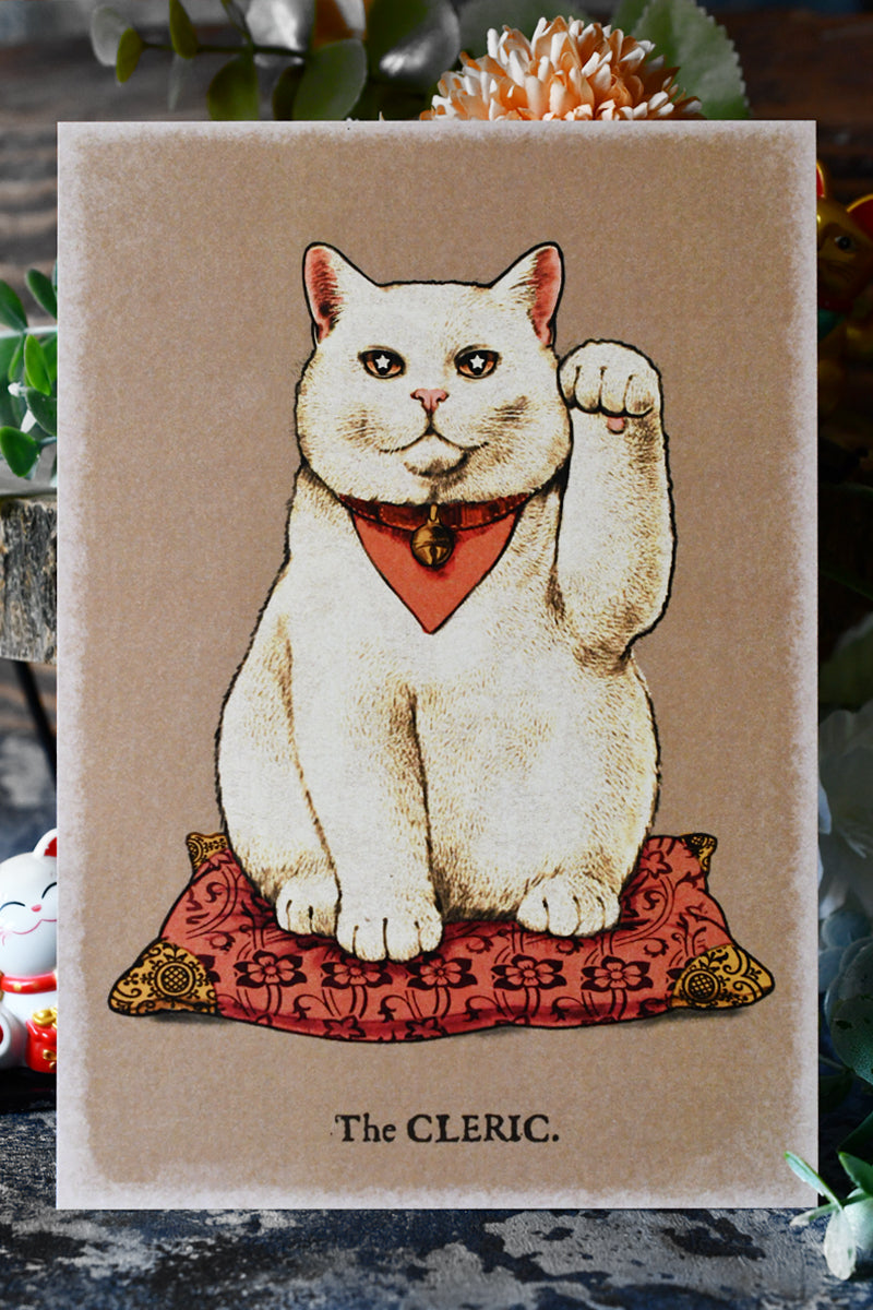The Cleric Cat - Art Print