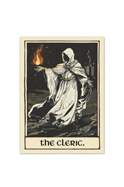 Cleric - Tarot Inspired Textured Sticker