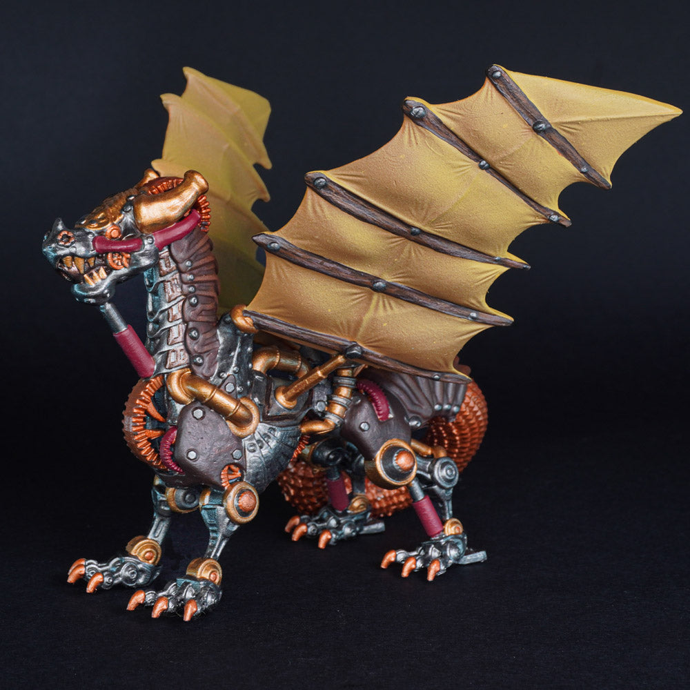 Ladon Clockwork Dragon - 32mm Scale Digital Miniature
