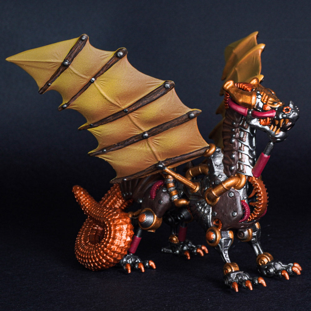 Ladon Clockwork Dragon - 32mm Scale Digital Miniature