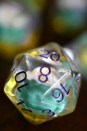 Coffee Time - Acrylic Dice Set