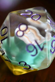 Coffee Time - Acrylic Dice Set
