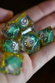 Coffee Time - Acrylic Dice Set