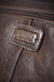 Companion Satchel - Luxury Tan Leather Messenger Bag