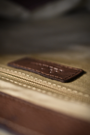 Companion Satchel - Luxury Tan Leather Messenger Bag