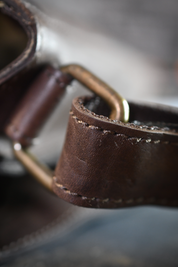 Companion Satchel - Luxury Tan Leather Messenger Bag