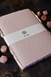 Vintage Pink - Handmade Cotton Rag Paper Pack A5