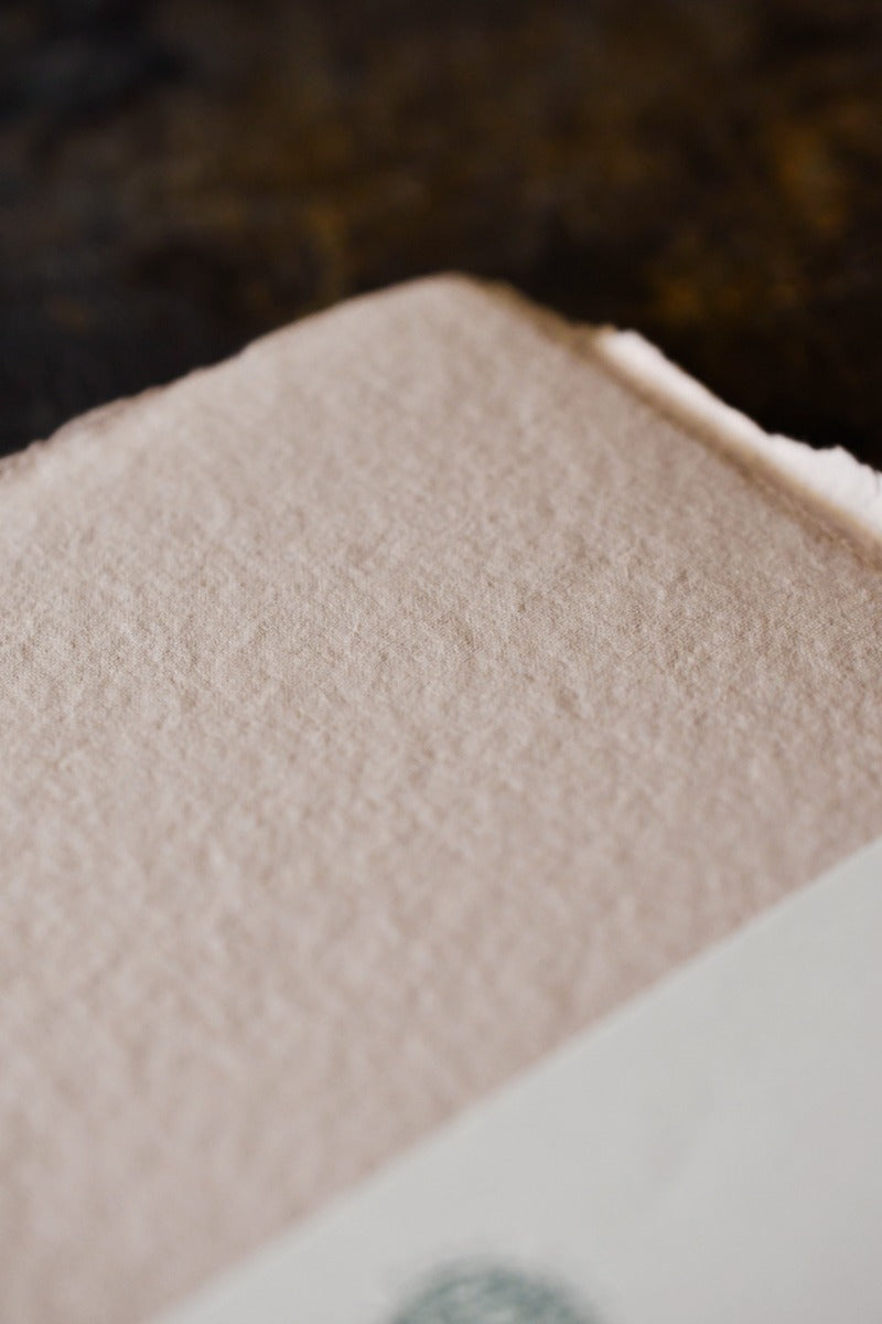 Vintage Pink - Handmade Cotton Rag Paper Pack A5