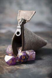 Cowhide Leather Dice Buddy