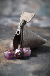 Cowhide Leather Dice Buddy