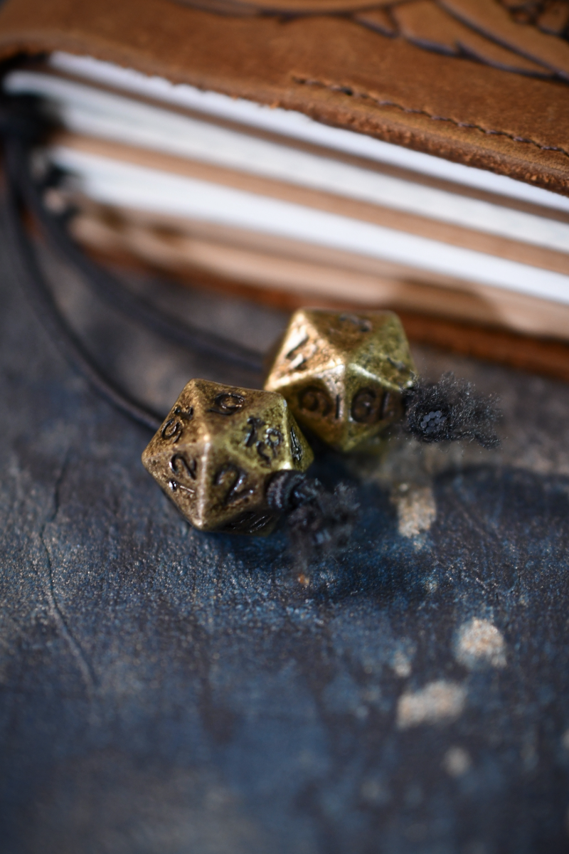 Critical Hit Leather Journal