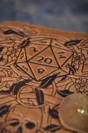 Critical Hit Leather Journal