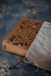 Critical Hit Leather Journal