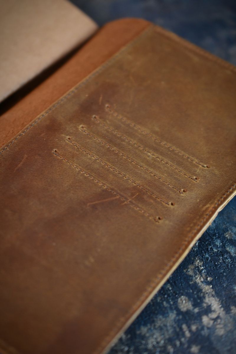 Critical Hit Leather Journal