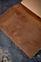 Critical Hit Leather Journal