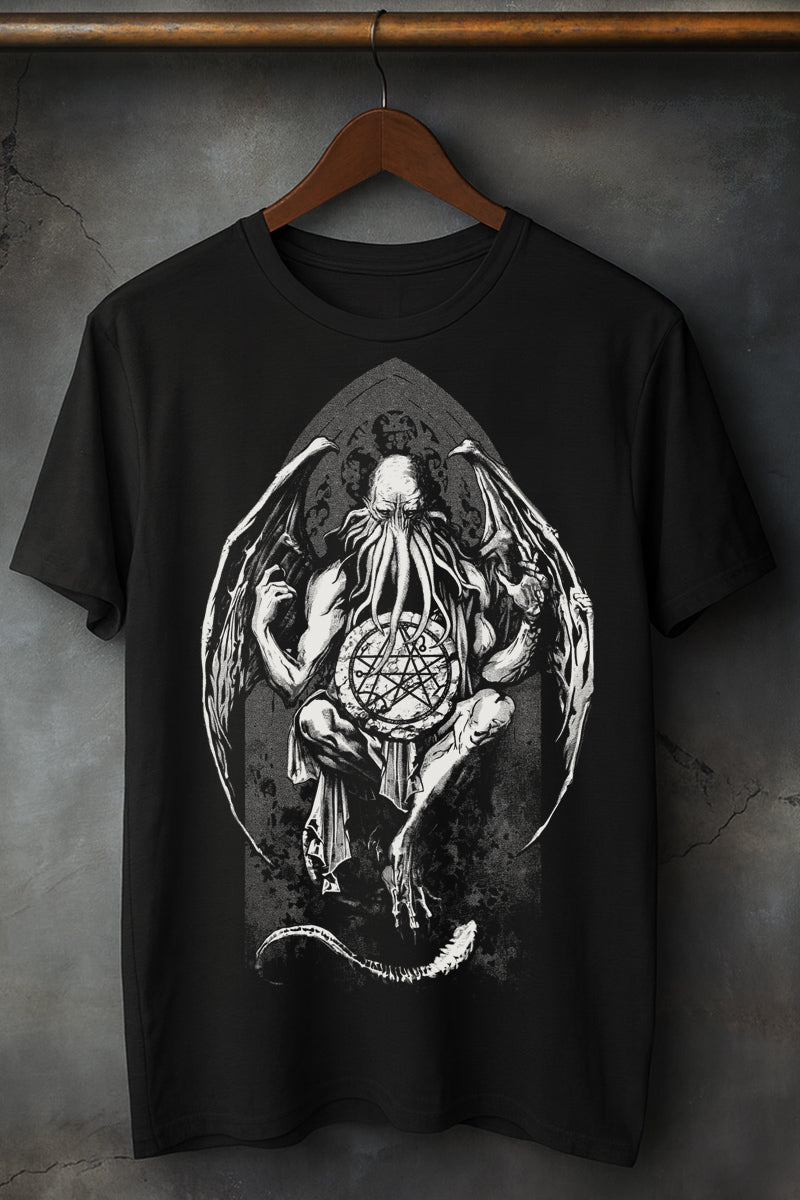 Cthulhu Necronomicon Gate - T-Shirt