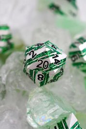 Cyber Katana - Premium Metal Dice Set