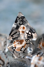 Dead Men Tell No Tales - Acrylic Dice Set