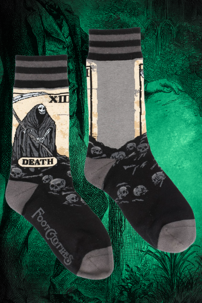 Death Tarot Card - Foot Clothes